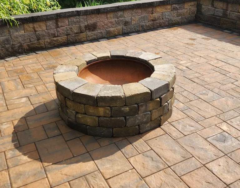 Fire-pit-installation